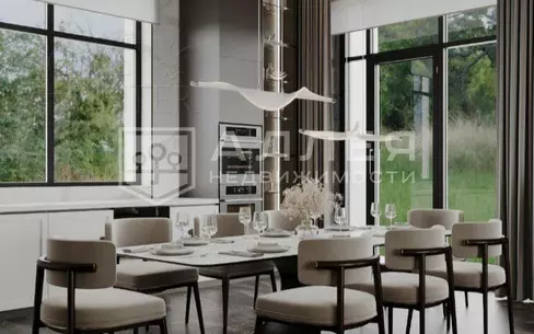 2-этажный коттедж 350 м² без отделки