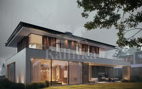 2-этажный коттедж 478 м² без отделки