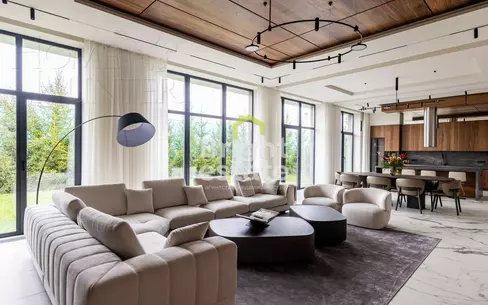 2-этажный коттедж 437 м² с отделкой