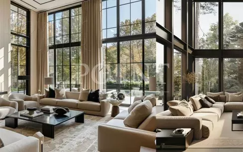 2-этажный коттедж 974 м² с отделкой