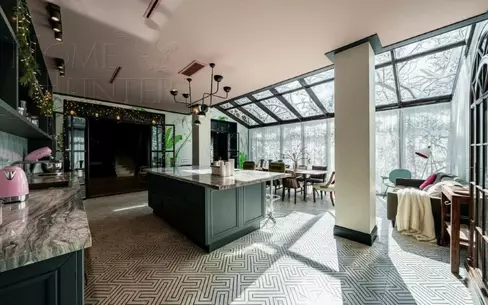 2-этажный коттедж 420 м² с отделкой