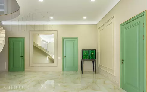 2-этажный коттедж 476.7 м² с отделкой