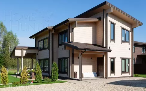 2-этажный коттедж 262.5 м² с отделкой