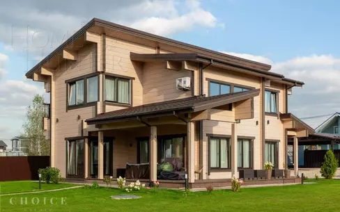 2-этажный коттедж 262.5 м² с отделкой