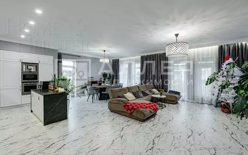 1-этажный коттедж 160 м² с отделкой