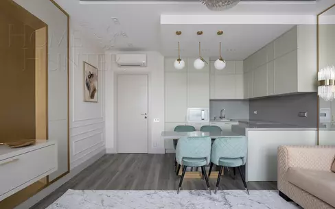 2-КОМН. КВАРТИРА С ОТДЕЛКОЙ 58.9 М² НА 10 ЭТАЖЕ