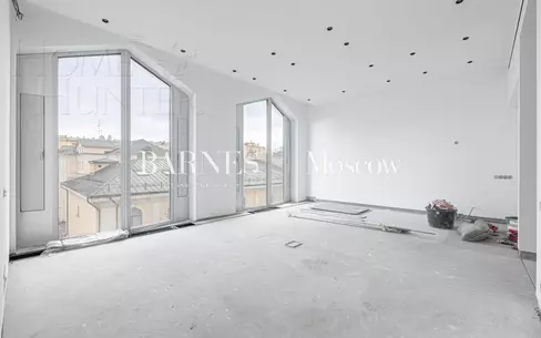 3-КОМН. АПАРТАМЕНТЫ БЕЗ ОТДЕЛКИ 90 М² НА 4 ЭТАЖЕ