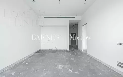 2-КОМН. АПАРТАМЕНТЫ БЕЗ ОТДЕЛКИ 59.9 М² НА 3 ЭТАЖЕ