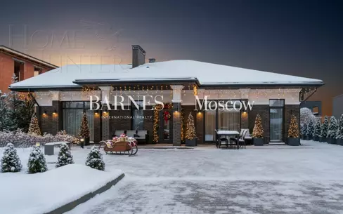 1-этажный коттедж 164 м² с отделкой