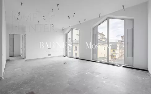 3-КОМН. АПАРТАМЕНТЫ БЕЗ ОТДЕЛКИ 90.2 М² НА 3 ЭТАЖЕ