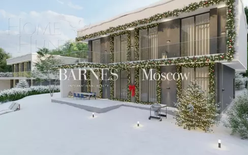 2-этажный коттедж 347 м² с отделкой