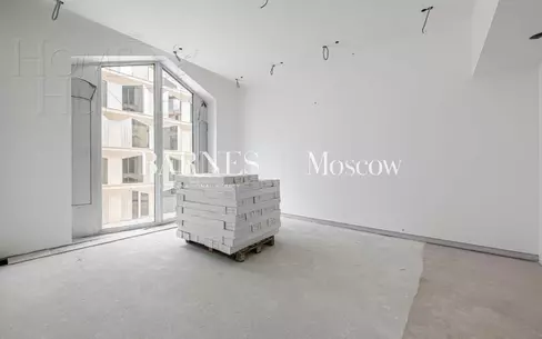 2-КОМН. АПАРТАМЕНТЫ БЕЗ ОТДЕЛКИ 56.4 М² НА 3 ЭТАЖЕ