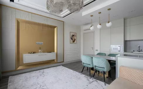 2-КОМН. КВАРТИРА С ОТДЕЛКОЙ 58.9 М² НА 10 ЭТАЖЕ