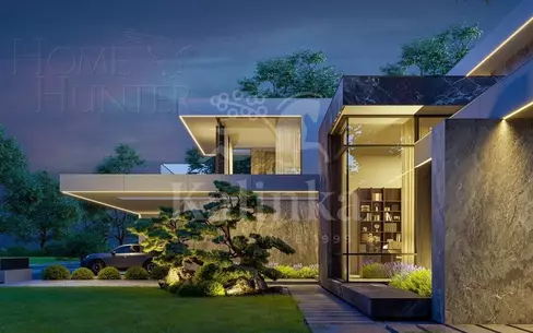 2-этажный коттедж 1 000 м² без отделки