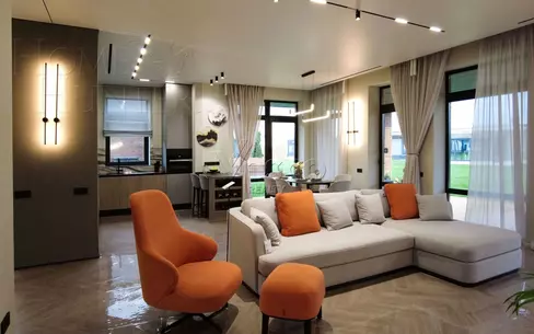 2-этажный коттедж 354.7 м² с отделкой