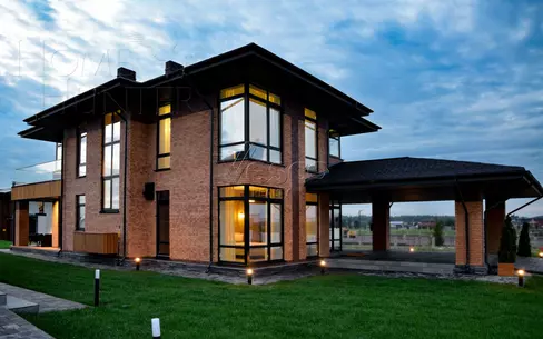 2-этажный коттедж 354.7 м² с отделкой