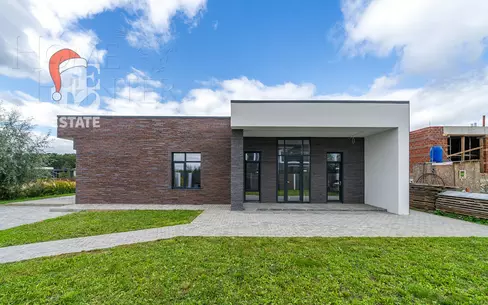 1-этажный коттедж 250 м² без отделки