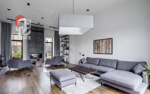 2-этажный коттедж 450 м² с отделкой