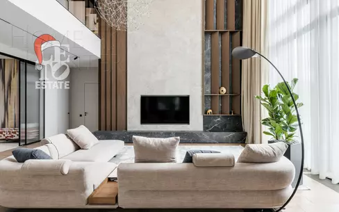 2-этажный коттедж 435 м² с отделкой