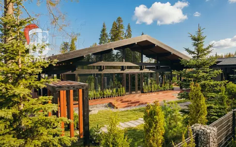 1-этажный коттедж 373 м² с отделкой