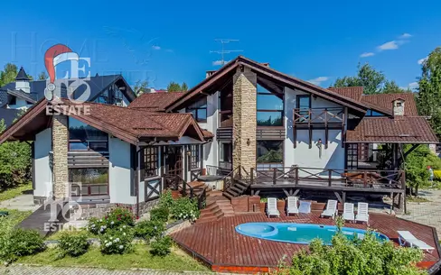 2-этажный коттедж 730 м² с отделкой