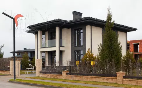 2-этажный коттедж 307 м² без отделки