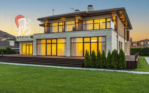 2-этажный коттедж 961 м² с отделкой