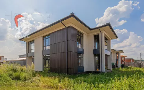 2-этажный коттедж 260 м² без отделки