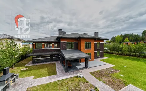 2-этажный коттедж 703 м² без отделки