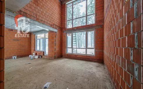 2-этажный коттедж 250 м² без отделки