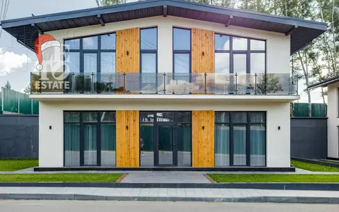 2-этажный коттедж 260 м² без отделки