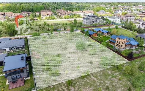 Участок 49.33 сот. в охраняемом поселке