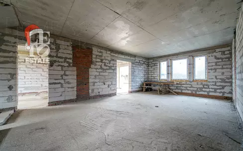 2-этажный коттедж 500 м² без отделки