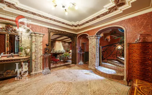 3-этажный коттедж 850 м² с отделкой