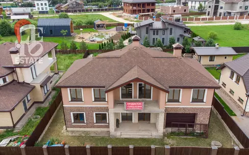 2-этажный коттедж 408 м² без отделки