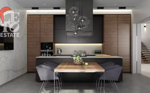 2-этажный коттедж 703 м² без отделки