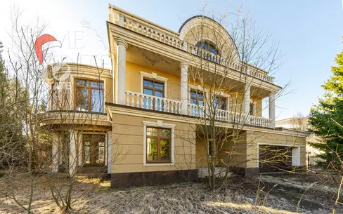 2-этажный коттедж 600 м² без отделки