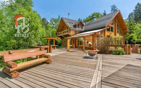 2-этажный коттедж 400 м² с отделкой