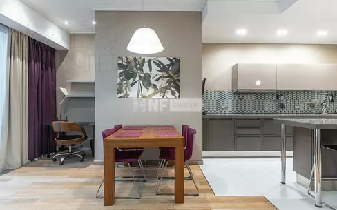 2-КОМН. АПАРТАМЕНТЫ С ОТДЕЛКОЙ 105.6 М² НА 23 ЭТАЖЕ