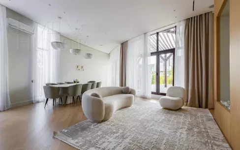 2-этажный коттедж 500 м² с отделкой