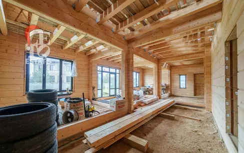 2-этажный коттедж 280 м² без отделки