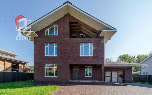 2-этажный коттедж 500 м² без отделки