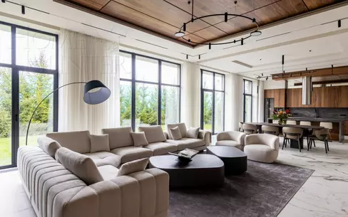 2-этажный коттедж 470 м² с отделкой