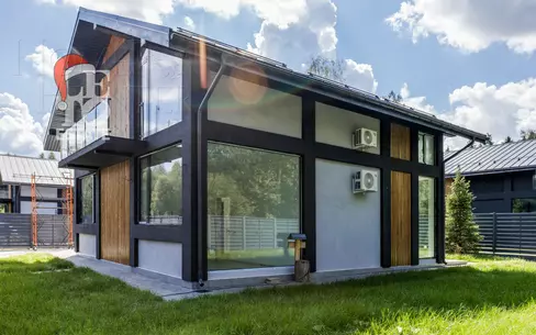 2-этажный коттедж 205 м² без отделки