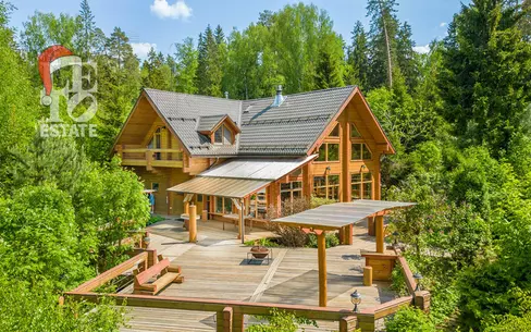 2-этажный коттедж 400 м² с отделкой