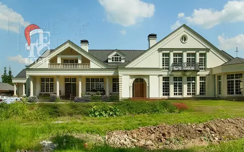 2-этажный коттедж 1 569 м² без отделки