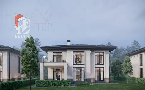 2-этажный коттедж 307 м² без отделки