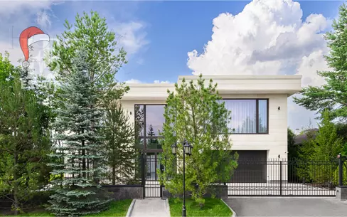 2-этажный коттедж 1 071 м² с отделкой