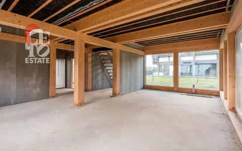 2-этажный коттедж 251.1 м² без отделки