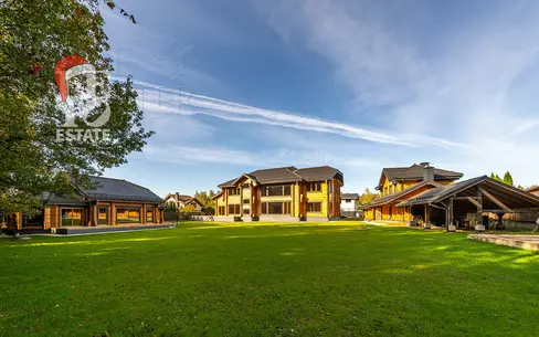 2-этажный коттедж 1 106 м² без отделки